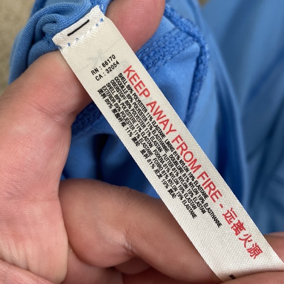 New FP Movement Blue High Rise Cutout Leggings XS - Picture 8 of 8